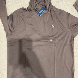 Ralph Lauren Taupe Hoodie